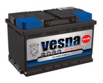 Vesna Premium 62 Ah/12V (R+)